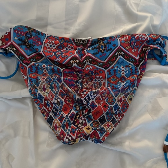 Patterned Bathing Suit Bottom - Picture 2 of 2